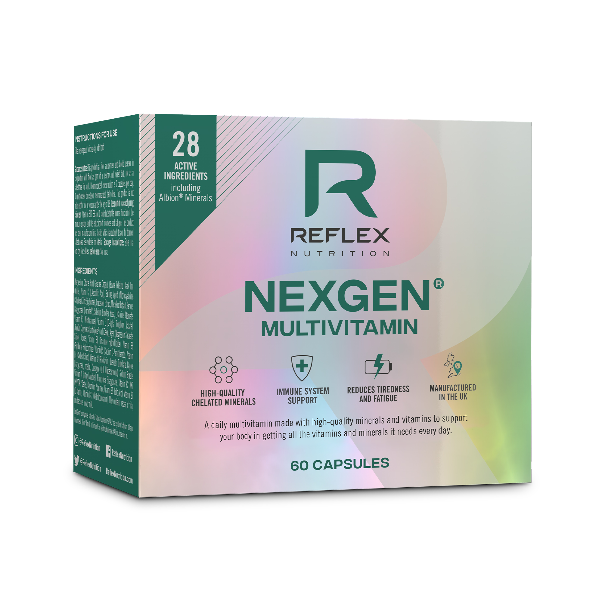 Reflex Nutrition Nexgen Multivitamin 60 Caps